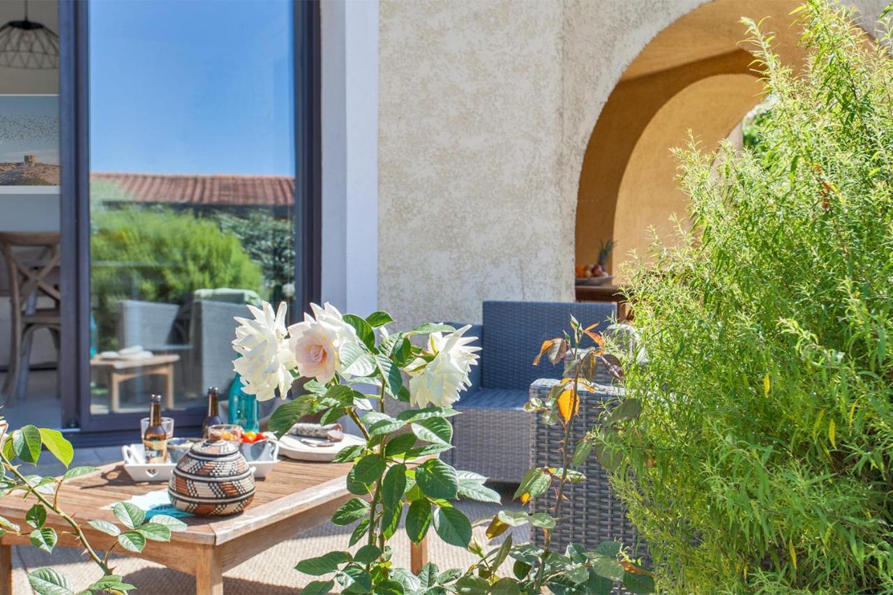 Location De Vacances Olivier Jardin Privatif Et Piscine Chauffee Partagee Calvi  Exterior photo