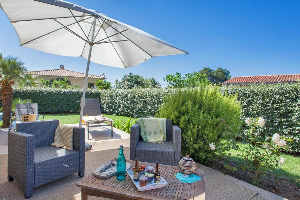 Location De Vacances Olivier Jardin Privatif Et Piscine Chauffee Partagee Calvi  Exterior photo